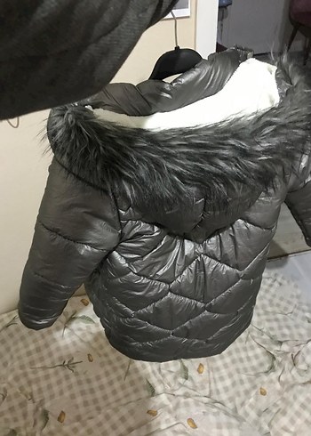 Kaban İçi Yün Şapka kürklü Fermuarlı Çıtçıtlı - Görsel 5