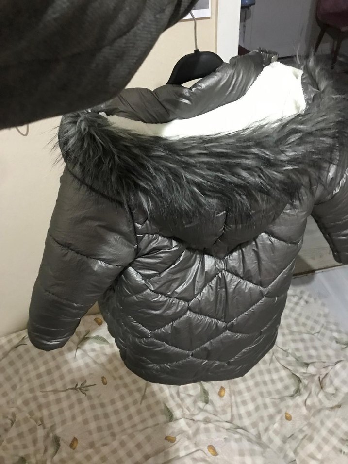 Kaban İçi Yün Şapka kürklü Fermuarlı Çıtçıtlı - Görsel 5