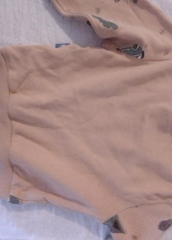 Cepli Çizgifilm Baskılı Sweatshirt Erkek Bebek - Görsel 3