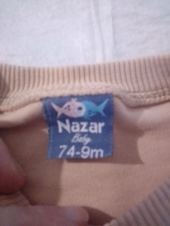 Cepli Çizgifilm Baskılı Sweatshirt Erkek Bebek - Görsel 2