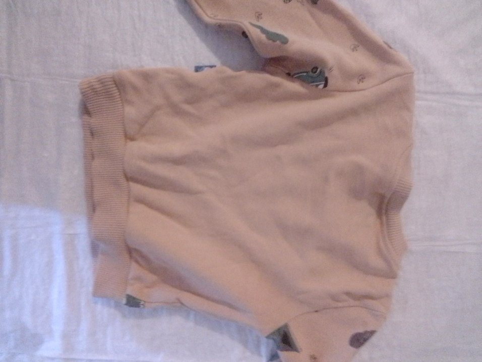 Cepli Çizgifilm Baskılı Sweatshirt Erkek Bebek - Görsel 3