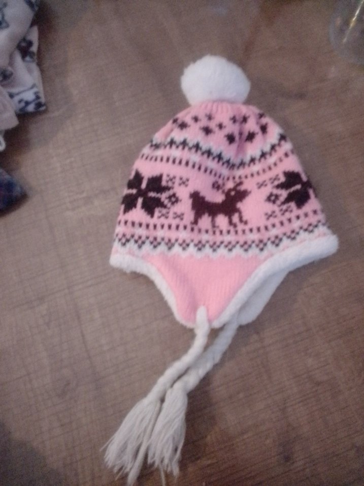 Kız Bebek Bere Kulaklıklı - Görsel 3