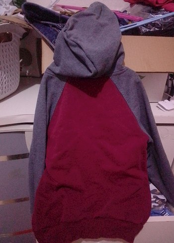 Kapüşonlu Cepli Polar SINAV MARKASI Erkek Çocuk - Görsel 2