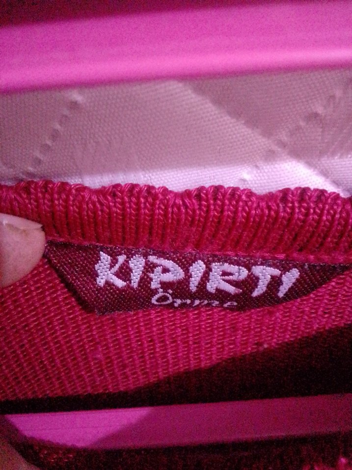 Bordo Fitilli Triko Kazak Kadın - Görsel 2