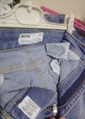 Taşlama Denim Pantolon Kız Çocuk - Görsel 3