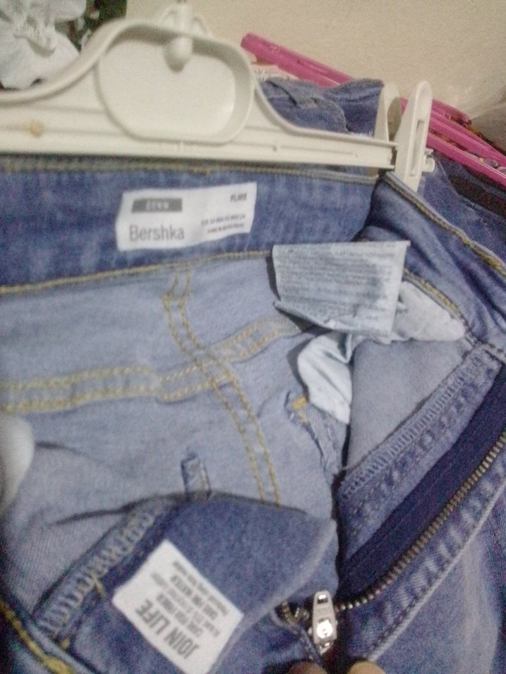 Taşlama Denim Pantolon Kız Çocuk - Görsel 3