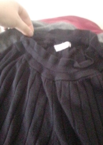 Siyah Fitilli Triko Pantolon OXXO  Kadın - Görsel 2