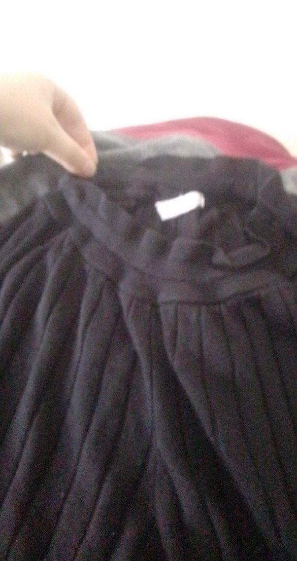 Siyah Fitilli Triko Pantolon OXXO  Kadın - Görsel 2