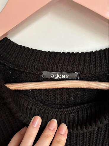 m Beden siyah Renk Addax yırtmaçlı bluz