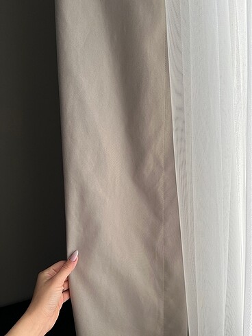 Isı ve ışık yalıtımlı üst kalite blackout perde