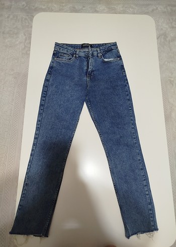 Paulmark Yuksek Bel Denim Jean