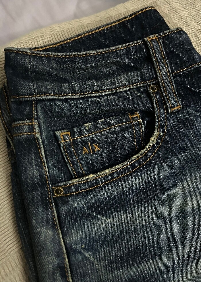 Armani kot pantolon - Görsel 3