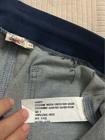 Faherty beli lastikli pantolon - Görsel 3