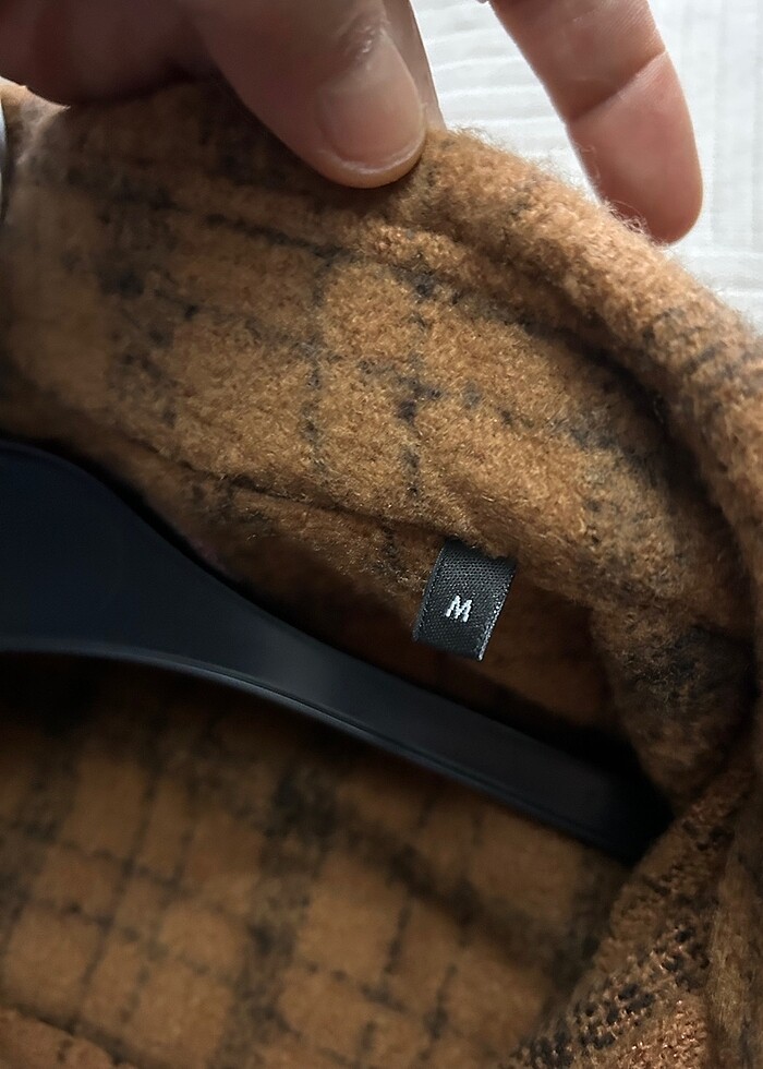 Destin yünlü erkek gömleği - Görsel 4