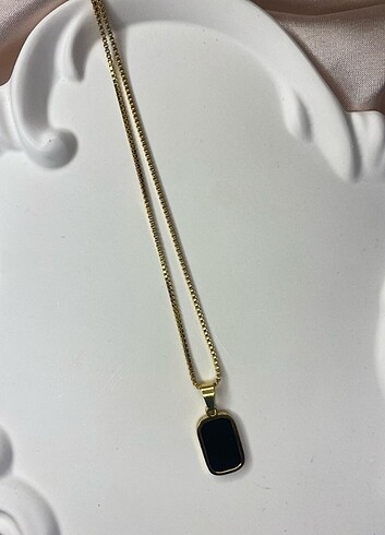 Accessorize ÇELİK TABAKA KOLYE
