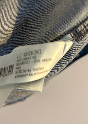 Düğmeli  Erkek Çocuk Kot Ceket - Görsel 2