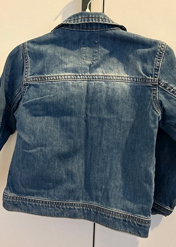 Düğmeli  Erkek Çocuk Kot Ceket - Görsel 3