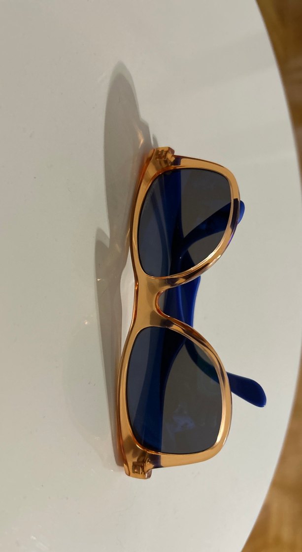 Parlak Mavi çocuk gözlüğü - Görsel 2