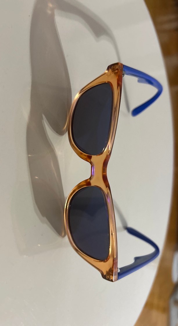 Parlak Mavi çocuk gözlüğü - Görsel 5