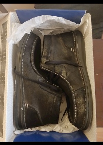 Birken siyah Erkek Ofis Botu - Görsel 2