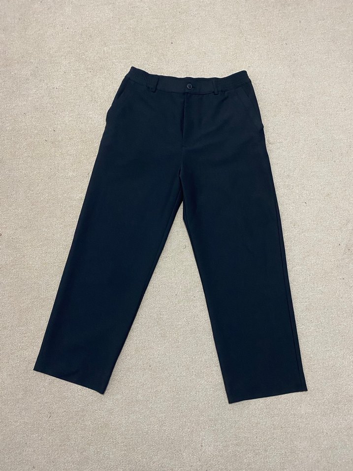 Erkek Siyah Normal Paça Pantolon - Görsel 2