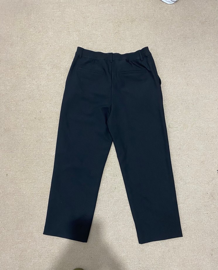 Erkek Siyah Normal Paça Pantolon - Görsel 3