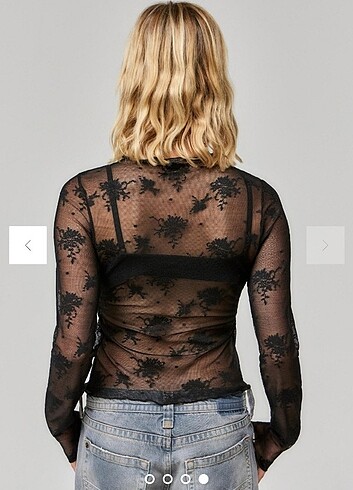 Urban Outfitters TÜL BLUZ 