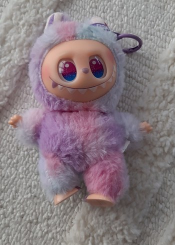 Pastel Mor Peluş Oyuncak Anahtarlık