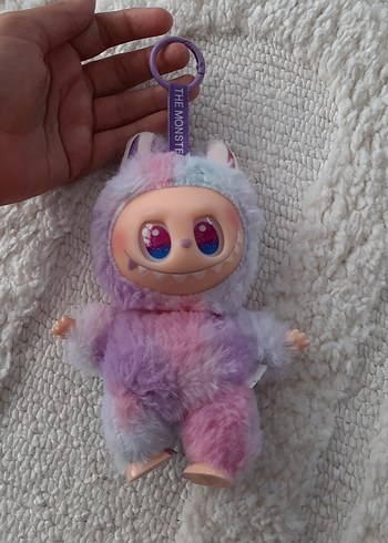 Diğer Pastel Mor Peluş Oyuncak Anahtarlık
