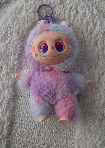 Pastel Mor Peluş Oyuncak Anahtarlık