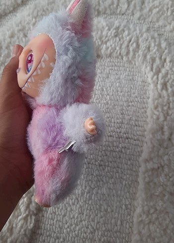 Beden Pastel Mor Peluş Oyuncak Anahtarlık