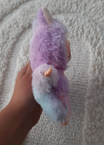 Beden Renk Pastel Mor Peluş Oyuncak Anahtarlık