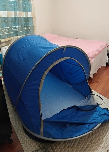 İki kişilik katlanabilir otomatik kurulum kamp çadır
