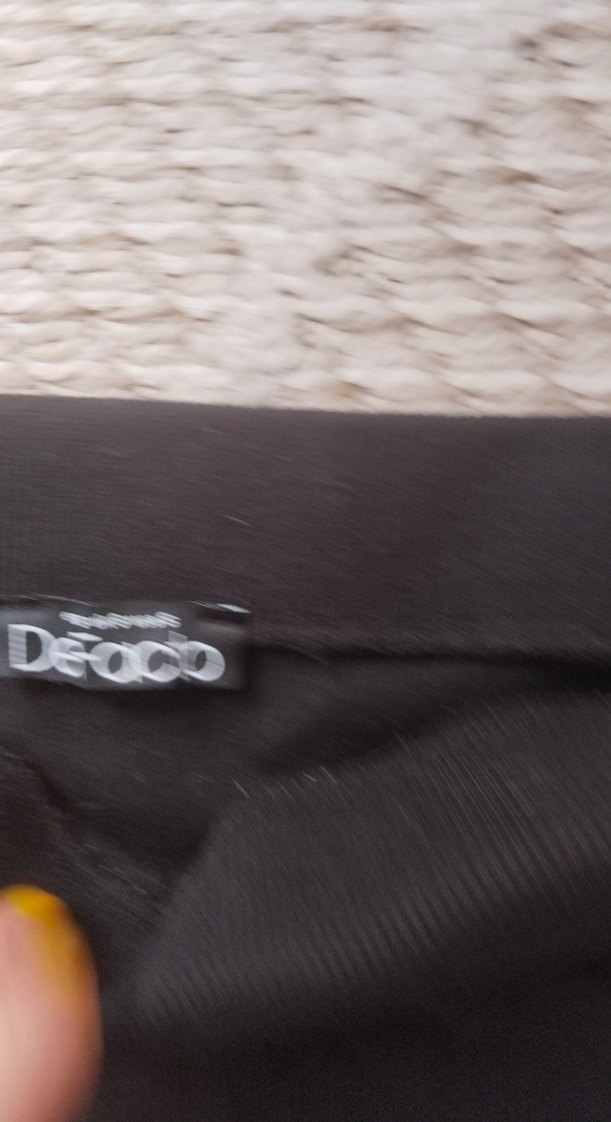 Drapeli Siyah Uzun Hamile Eteği - Görsel 4