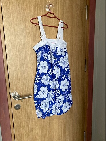 Yazlık çiçekli elbise mini