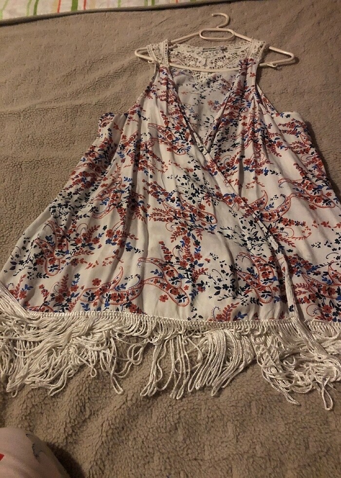 Stradivarius kısa pareo - Görsel 3