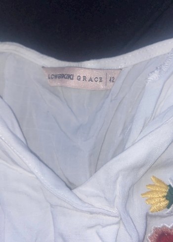 Bohem Desenli Midi önden yırtmaçlı keten  Etek - Görsel 5