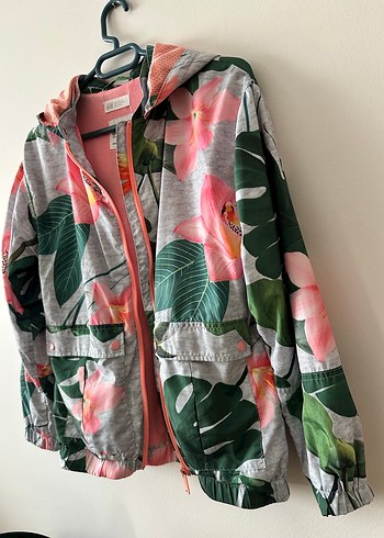 H&M Kapüşonlu Rüzgarlık-Yağmurluk - Görsel 8
