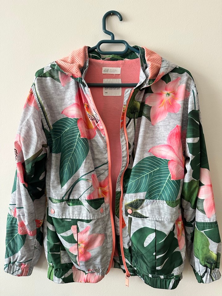 H&M Kapüşonlu Rüzgarlık-Yağmurluk - Görsel 3