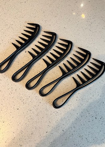 Geniş Aralıklı Bukle Şekil Verme Tarağı - Görsel 2