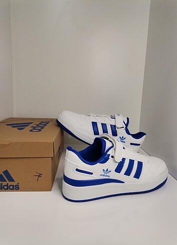 40 Beden beyaz Renk Adidas Form Low Blue Ayakkabı (40)