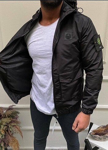Diğer Stone Island Yağmurluk (M BEDEN)