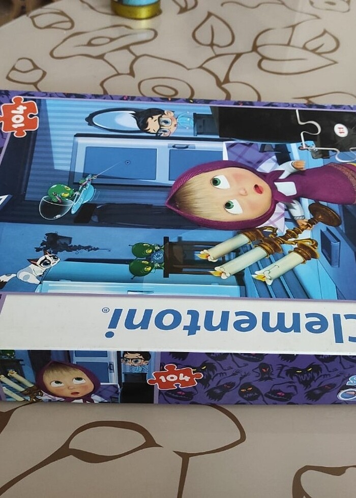 104 büyük parça puuzle - Görsel 2