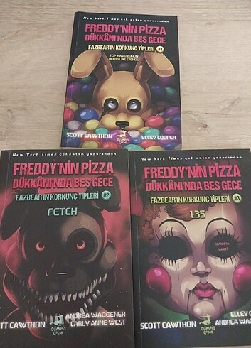 FNAF Fazbearın korkunç tipleri yeni kitap Freddynin pizza dükkan