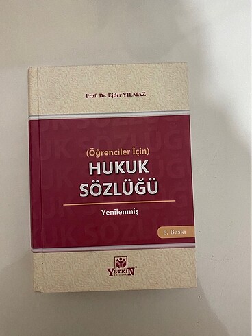 Hukuk Sözlüğü