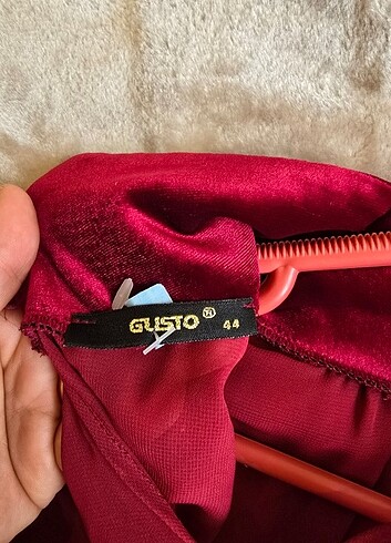 44 Beden bordo Renk Elbise