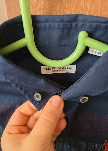 Erkek çocuk Lacivert Batik Desenli Uzun Kollu Gömlek - Görsel 4