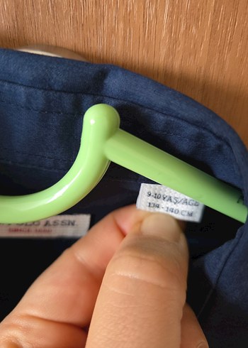 Erkek çocuk Lacivert Batik Desenli Uzun Kollu Gömlek - Görsel 2