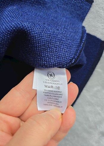 Vakko Erkek Lacivert Düğmeli Yelek - Görsel 3