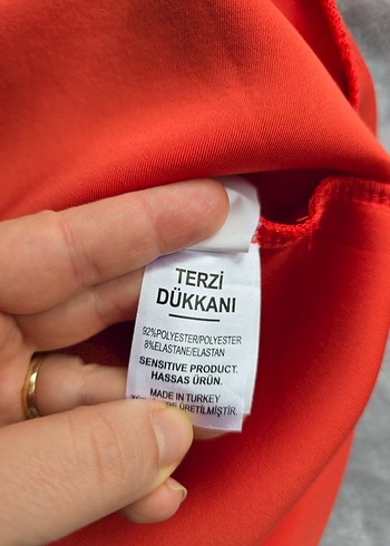 Terzi Dükkanı marka Nar çiçeği tunik - Görsel 3